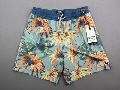 Billabong Mens Sundays Layback Upcycler Unlined Volley Board Shorts Sz S