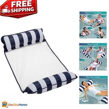 Versatile 4-in-1 Aqua Monterey Hammock Float - Perfect for Adults Kids
