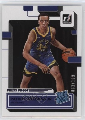 2022 Donruss Rated Purple Press Proof 63/199 Patrick Baldwin Jr Rookie RC 0u3v
