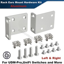For Ubiquiti Unifi Rack Ears Replacement Kit UDM-Pro,UniFi Upgrade Left  Right