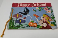 Happy Origami, Vintage Art Book, Complete w/ All Pre-Folded Examples, 1960