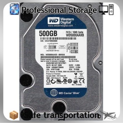 Western Digital WD5000AAKB 500GB 7200RPM PATA IDE 3.5'' Desktop Hard Disk Drive
