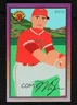 2021 Topps 1989 Bowman X Keith Shore Purple Foil 9/25 Mike Trout #01