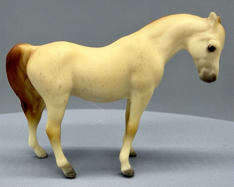 VINTAGE‼️ HTF ~ Breyer #5011 Stablemate G1 Red Roan Arabian Mare, 1998 Only ❣️