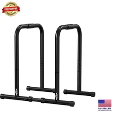 Professional Dip Station - Space-Saving Adjustable Bar for All Exercises