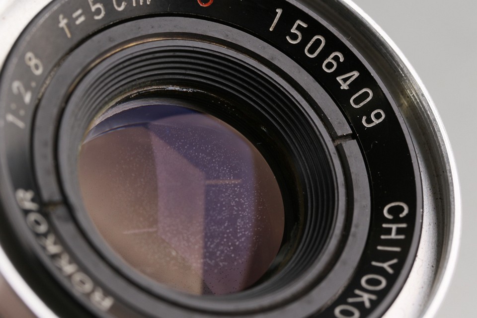 Chiyoko Super Rokkor 50mm F/2 C Lens for Leica L39 #62328 C1 | eBay