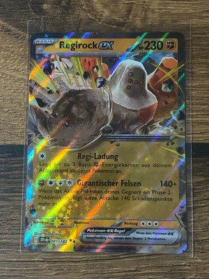 Pokemon DRI 101/182 Regirock Ex - Ewige Rivalen