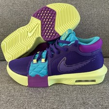 Nike Lebron Witness VIII Basketball Shoes Field Purple Mens 10 FB2239-500