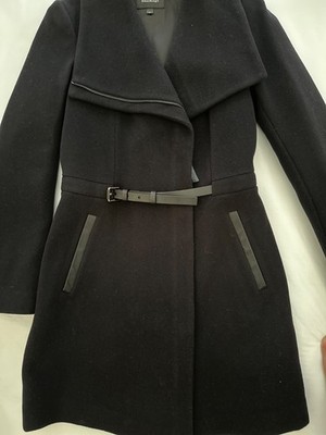 New Mackage Valencia Wool Coat Black Sz Small