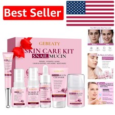 Anti-aging 6-Pc Korean Snail Mucin Skincare Gift Set - Perfect for Teens Women