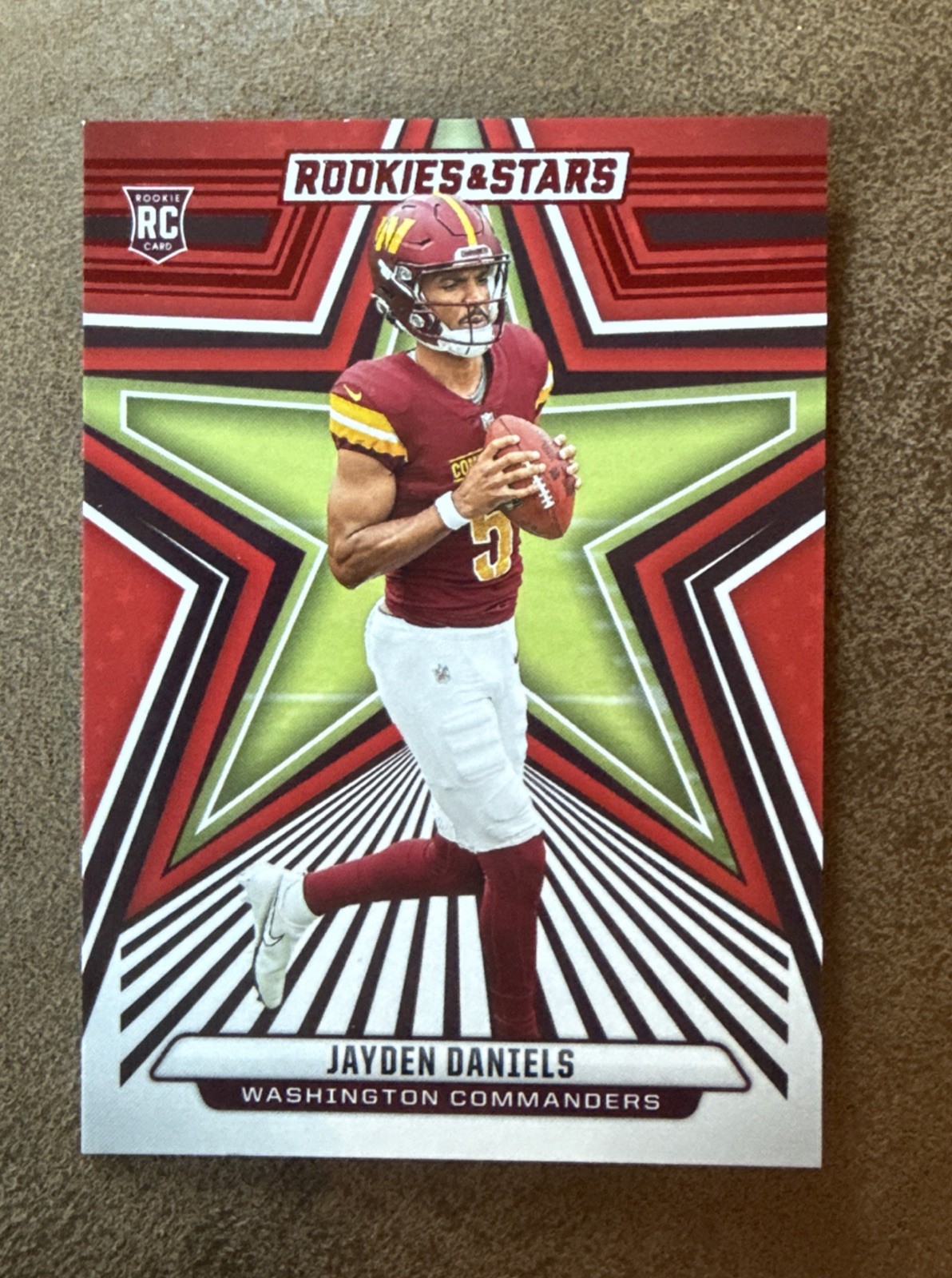 2024 Panini Rookies & Stars - Rookies Jayden Daniels #148 Red (RC) Commanders
