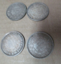 Bolivia 50 Centavos 1891, 1892, 1895 & 1899 VG