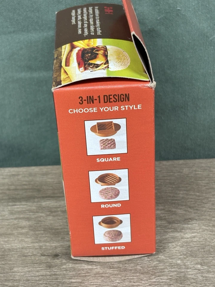 Prensa para hamburguesas rellenas Nordic Ware Nordicware vintage Foto 2 de 4