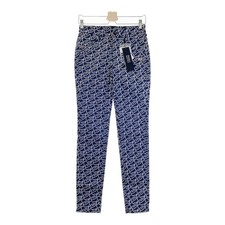 Size:0 PEARLY GATES 055-2131404 Pants Heart Navy 240101527537 Golf Used STST-0