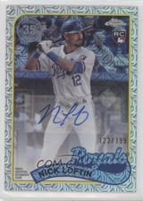 2024 Update 1989 Topps Chrome Silver Pack /199 Nick Loftin #T89CU-NL Auto 0jd0