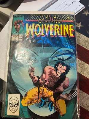 Marvel Comics Marvel Comics Presents Wolverine #3 Copper Age Comic Book