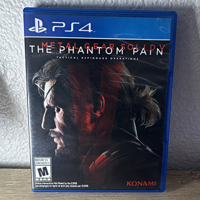 Konami Metal Gear Solid V: The Phantom Pain PS4 Multiplayer M Action Adv