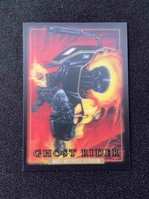 Ghost Rider 2024 Skybox Marvel Masterpieces 92 Platinum #37 Lenticular 3D