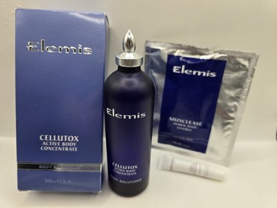 Elemis Cellutox Active Body Concentrate Oil 100ml 3.5oz Musclease & Sample New