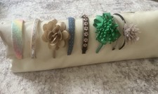 Set Of 8 Girls Headbands Multicolor