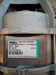 Motor Waschmaschine Nidec WU112T55W00 17000rpm 680W