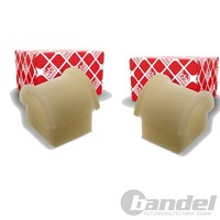 2X febi bilstein 45Mm Stabilager Vorne Beidseitig Passend FÜR Links+Rechts