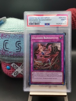 Branded Banishment - MP23-EN102 - Secret Rare - 25th Anniversary Tin - PSA 9