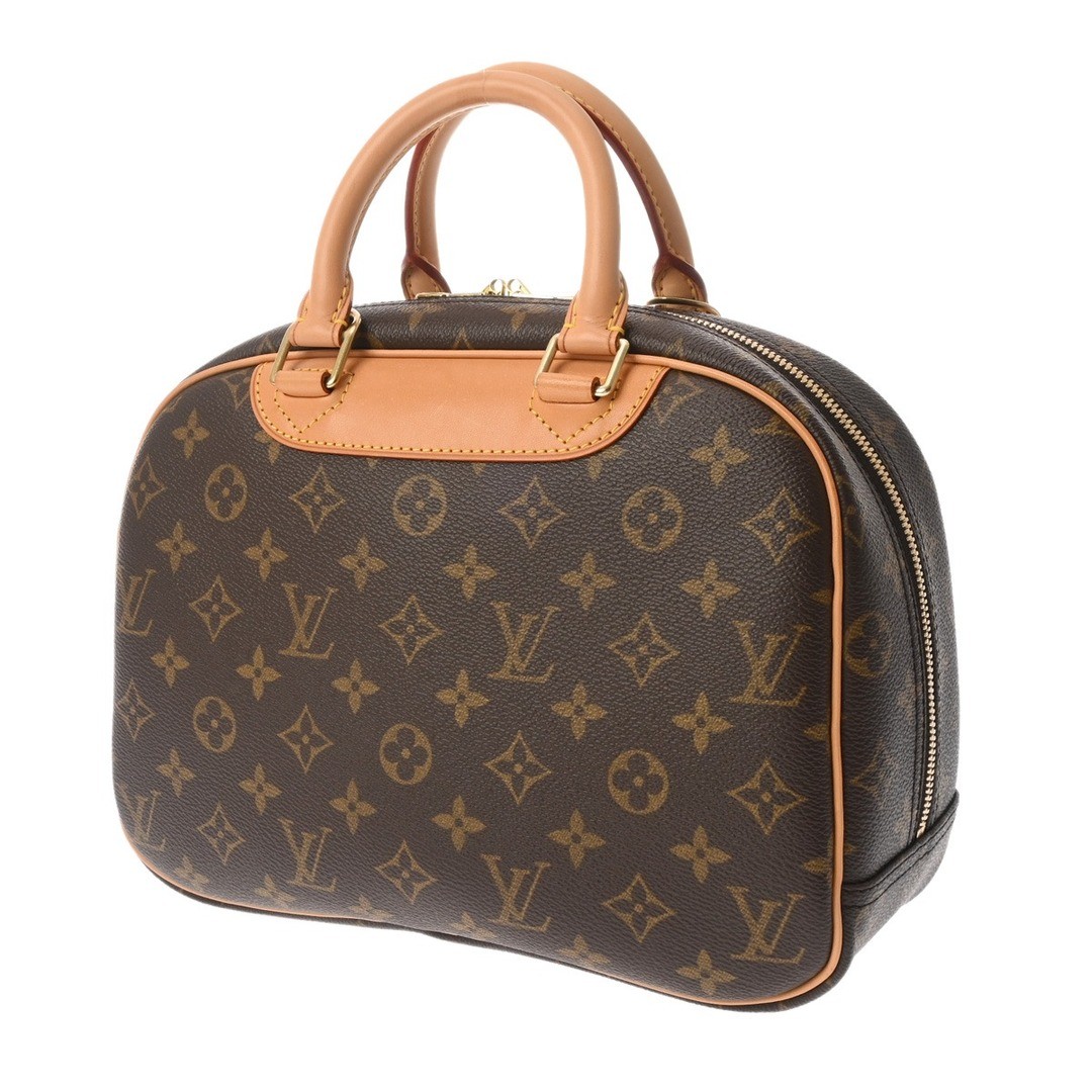 Used LOUIS VUITTON M42228 BA0014 Ladies Handbag Monogram Brown Monogram Canvas f image 2