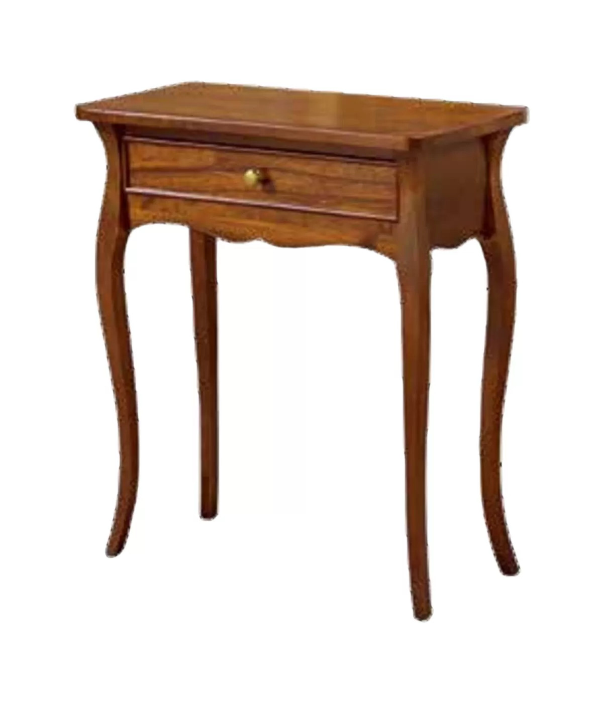 CONSOLLE IN LEGNO 1 CASSETTO ARTE POVERA L.62 P.31 H.70.