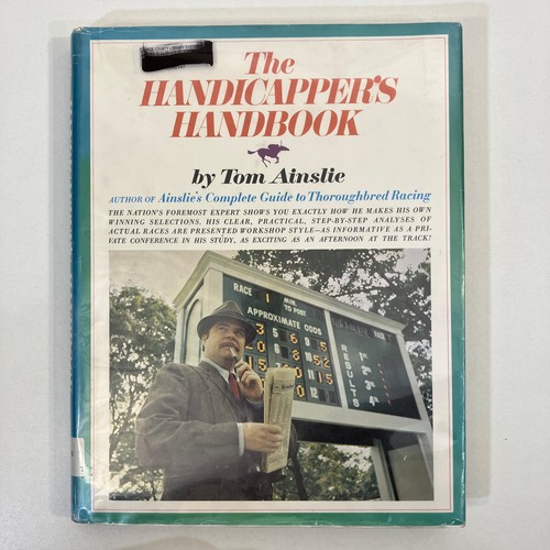 Handicapper's Handbook Ex-Library Vintage 1969 HCDJ Tom Ainslie Horse Racing - Picture 1 of 14