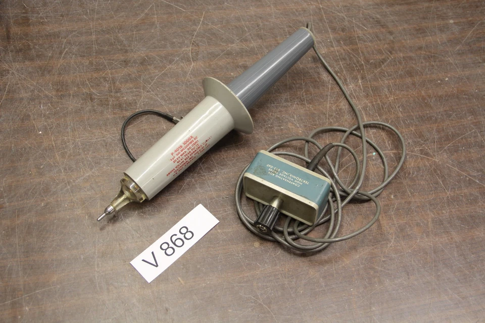 TEKTRONIX P6015 HIGH VOLTAGE 20KV & 40KV PEAK PULSE PROBE 1000x - 75KHz # V868 - Photo 1/1