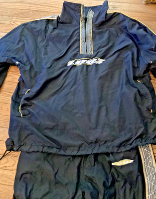 LUGZ 90's Y2K Sport Track Suit Men's Size XL-1/4 Zip Jacket-Hip