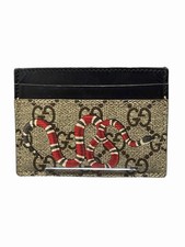 GUCCI King Snake GG Prime Card Case - Men's