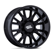 17x9 Moto Metal MO810 Legacy Gloss Black Wheels 8x6.5 (20mm) Set of 4