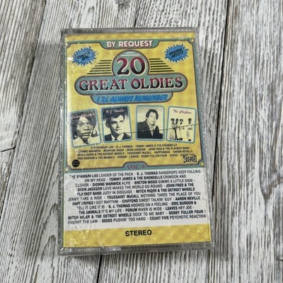 20 Great Oldies I'll Always Remember Vol 8 Cassette Tape Various Artists