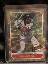 2021 Panini Donruss Highlights Tim Anderson #HI7/999