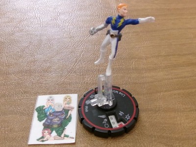 =HeroClix DC COSMIC JUSTICE Live Wire - Veteran 048 =