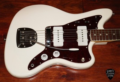 1966 Fender Jazzmaster, Olympic White finish with matching