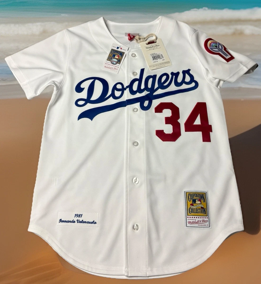 Mitchell & Ness Dodgers 34 ユニフォーム　永久欠番 Mitchell & Ness Dodgers 34 ユニフォーム 永久欠番 Mitchell & Ness