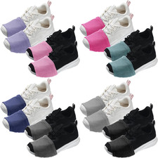 8 Pairs Dance Shoe Covers over Shoes Socks for Dancer Women