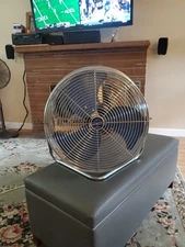 Patton High Velocity Air Circulator Fan  Model U2-1887  - 3 Speed Tested & Works