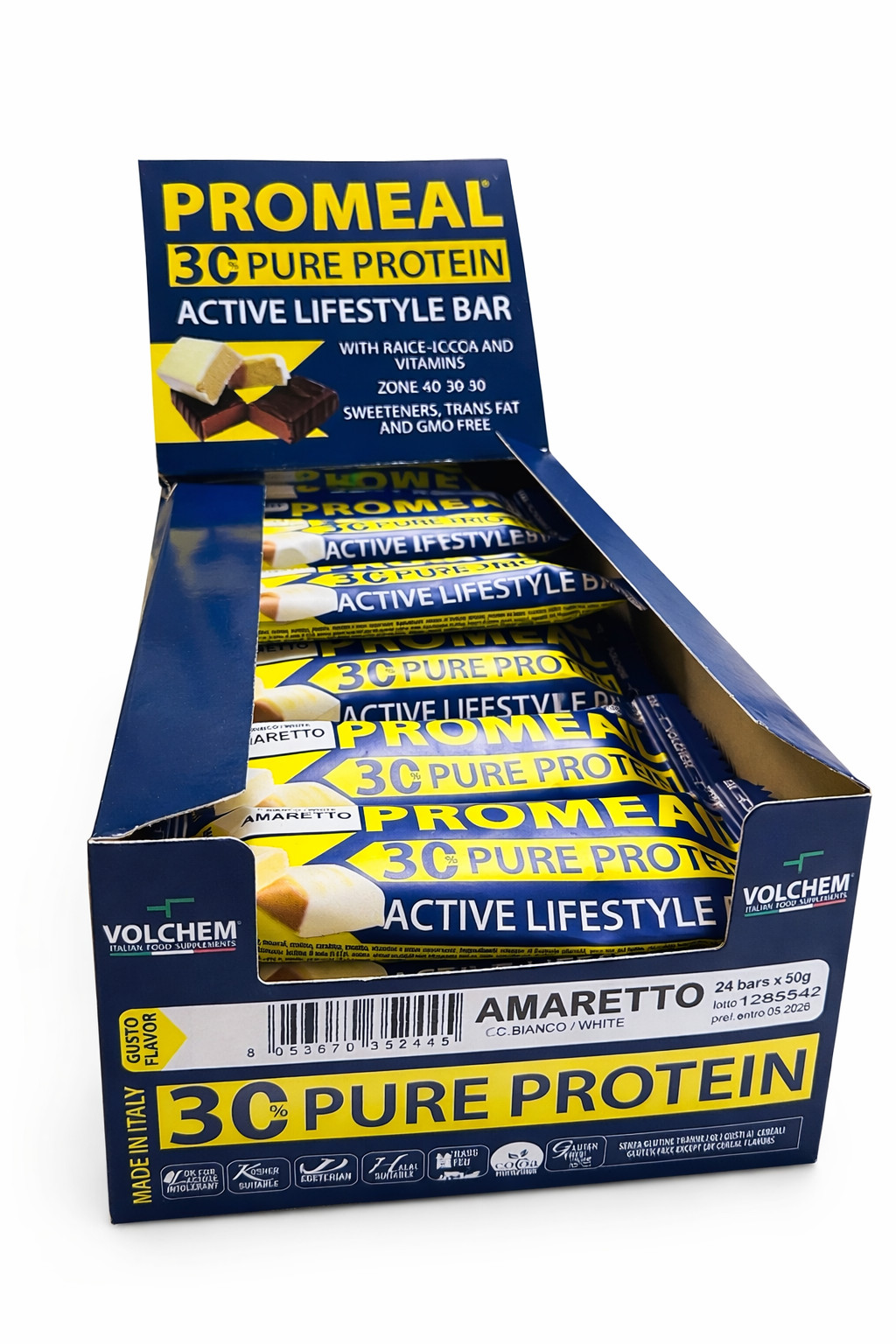 Volchem Promeal 40 30 30 Barretta Proteica Box | Prezzo Migliore Online