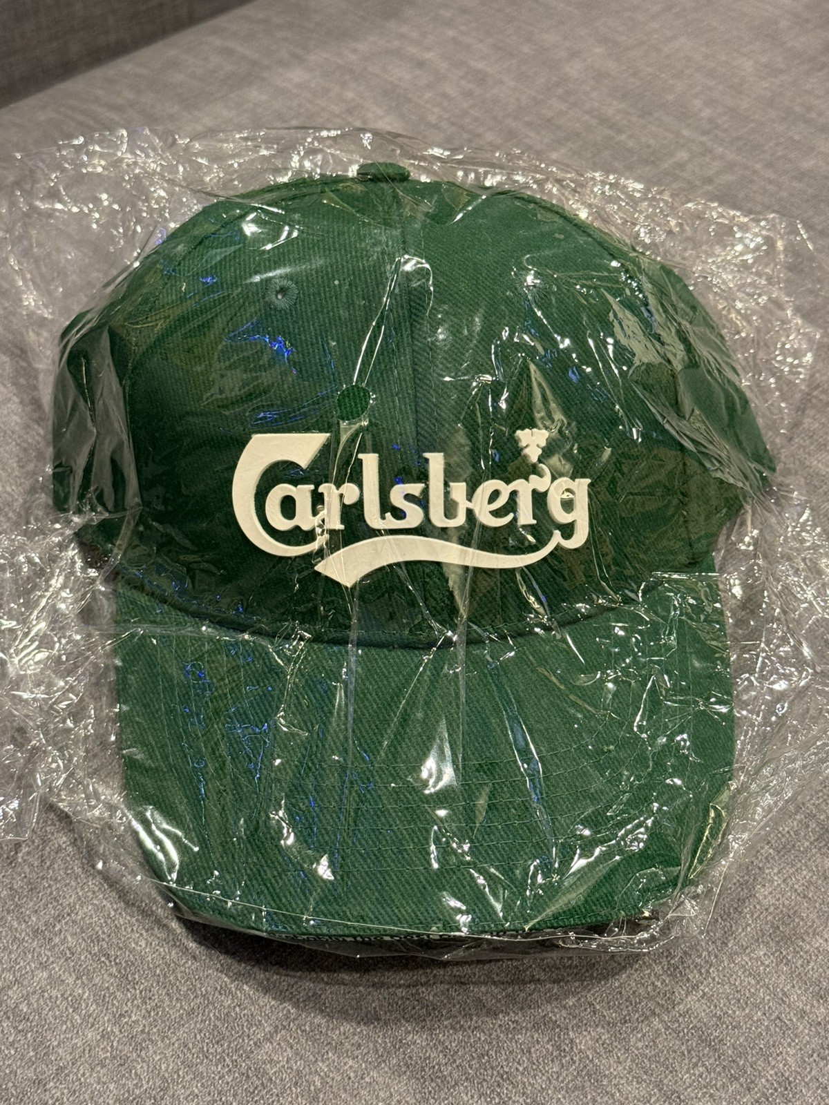 Carlsberg Danish Beer Probably The Best Green Adjustable Strap Baseball Cap Hat