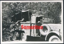I4/7 WW2 ORIGINAL PHOTO OF GERMAN WEHRMACHT TRANSPORT TRUCK