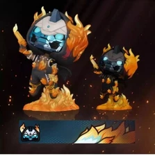 Destiny 2 Cayde-6 Funko Pop! Vinyl with emblem.