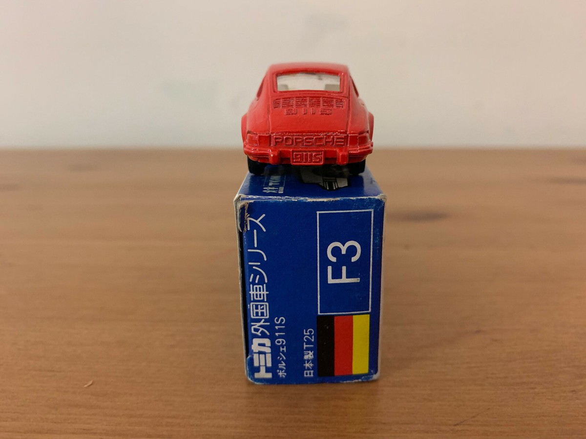 トミカF3 ポルシェ911S 日本製ミニカー TOMICA TOMY トミカF3 ポルシェ911S 日本製ミニカー TOMICA TOMY