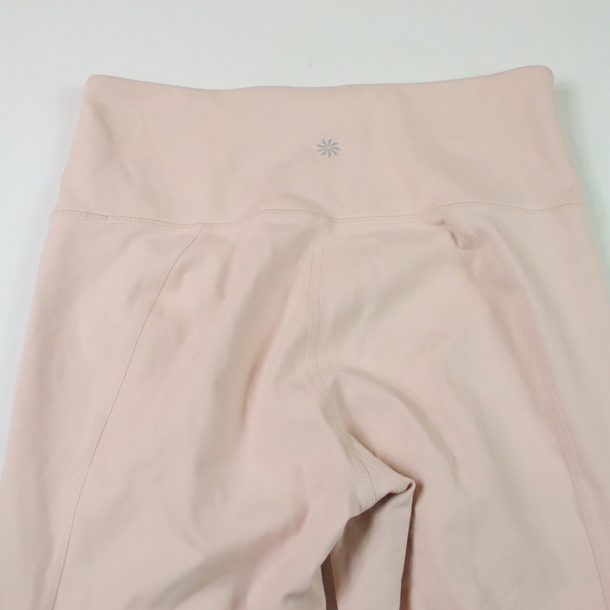 Amaryllis Polka Dots Blush Pink Leggings Size 3X (Plus) - 70% off