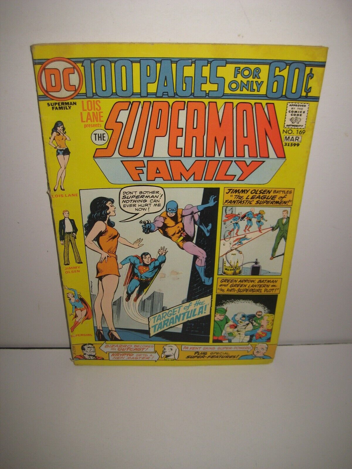 Superman Family #169 (1975): 100 Pages! Curt Swan! Bronze Age DC Comics!