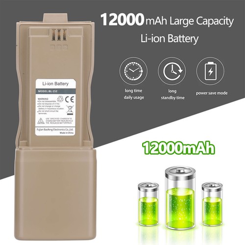 2er Pack Baofeng AR-152 15W 12000mah UKW/UHF Militär Amateurfunk Zwei Wege Funkgeräte & 1x Kabel - Bild 6 von 11