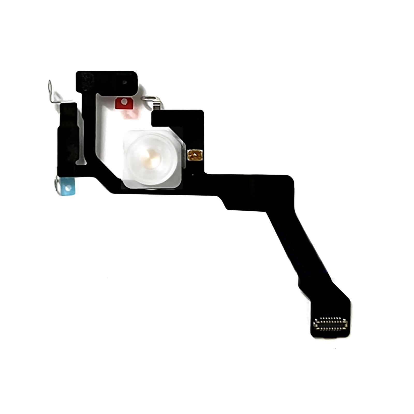 Black OEM Flash Light Flex Cable Repairing Accessories For iphone 14 Pro